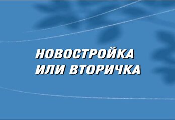 Новостройка или вторичка